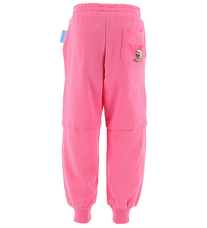 Emporio Armani Sweatpants - Pink w. Smurf Fine