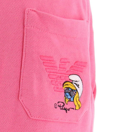 Emporio Armani Sweatpants - Pink w. Smurf Fine