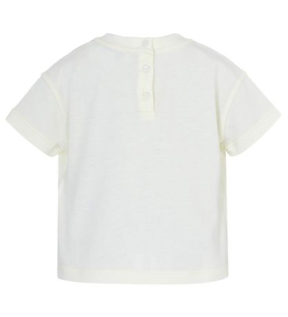 Emporio Armani Stuttermabolur - Hvítur M. Bleikt