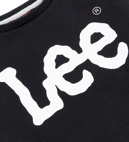 Lee Sweatshirt - Wackelige Grafik - Schwarz