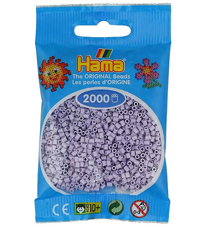 Hama Mini Perlur - 2000 Stk. - 106 Ljós Fjólublátt