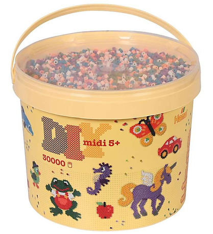 Hama Midi Beads - 30,000 pcs - 58 Mix