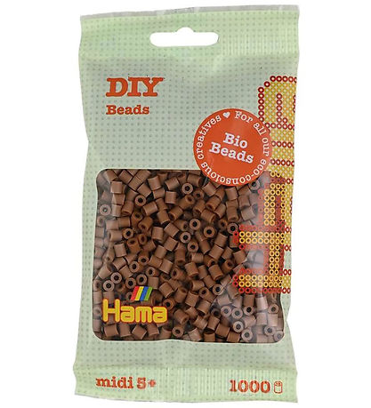Hama Lífsmynd Midi Perlur - 1000 Stk. - 76 Nougat