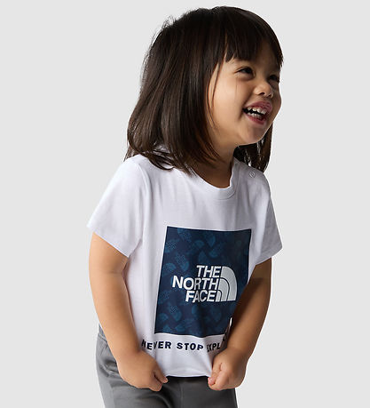 The North Face T-shirt - Box Infill Print - White