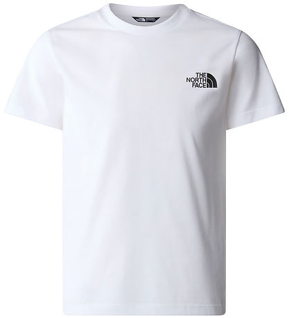 The North Face Stuttermabolur - Simple Dome - Hvítur
