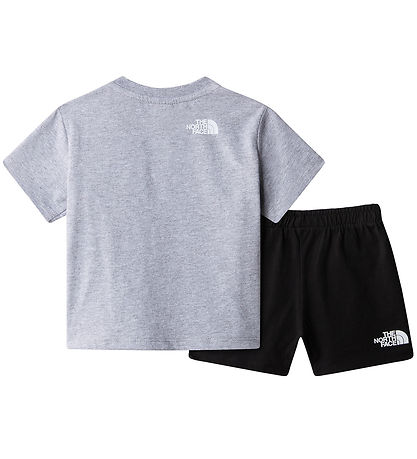The North Face Shorts Set - T-shirt/Shorts - Light Grey Heather/