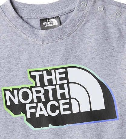 The North Face Shorts Set - T-shirt/Shorts - Light Grey Heather/