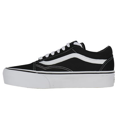 Vans Schuhe - Old Skool Plateau - Schwarz/Wei