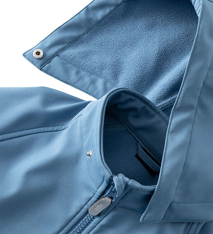 Name It Softshell Suit w. Fleece - NmmAlfa08 - Coronet Blue w. M