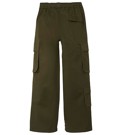 Name It Trousers - Cargo - NkmRyan - Olive Night