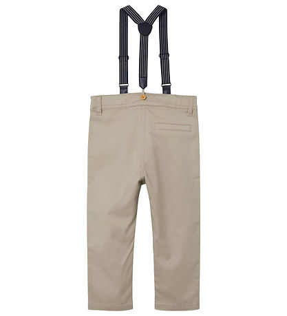Name It Hosen m. Träger - Chino - NmmRyan - Reiner Kaschmir