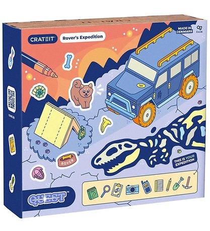Crateit Creation Set - Dinosaur - Rover's Excursion