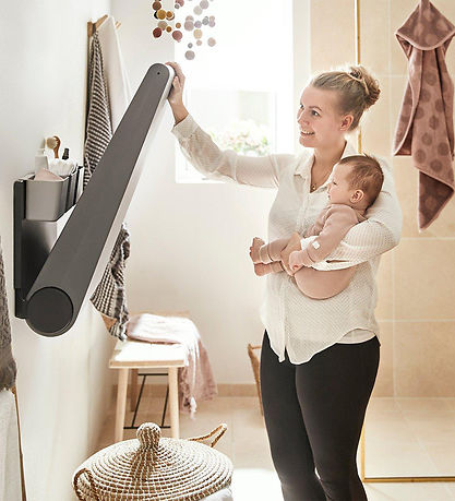 Leander Wally Changing Table - Wall-mounted - 56x80 cm - Dusty G