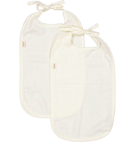 MarMar Lätzchen - 2er-Pack - Sanft White