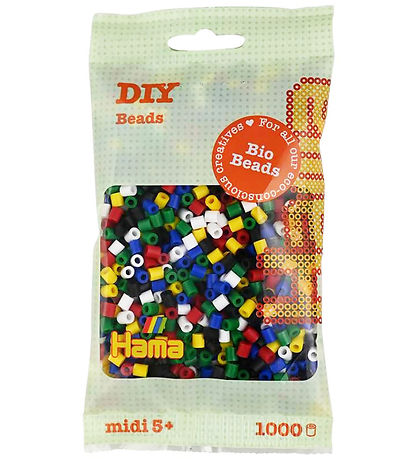 Hama Lífsmynd Midi Perlur - 1000 Stk. - 198 Mix