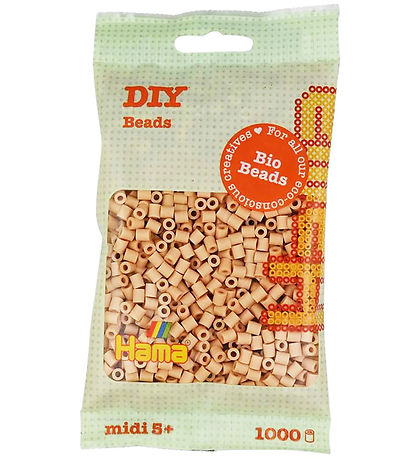 Hama Lífsmynd Midi Perlur - 1000 Stk. - 27 Drapplitað