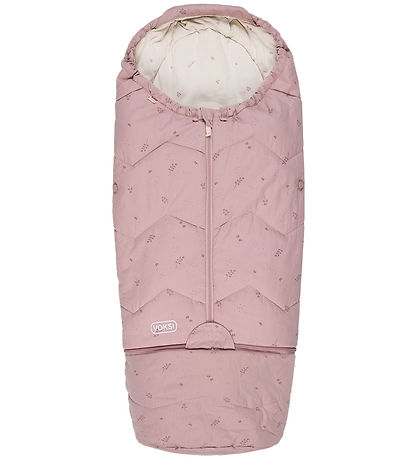 Voksi Footmuff - Sky Light - 88/113 cm - Soft Grape Heather