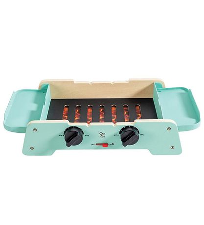 Hape Leikfangamatur M. Hljóð/Ljós - Viður - Sizzling Griddle & G