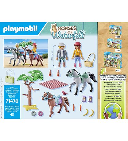 Playmobil Horses Of Waterfall - Ride to The Beach with Amelia