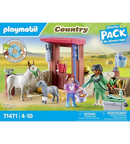 Playmobil Country - Veterinary mission with Æs... - 71471 - 55 P