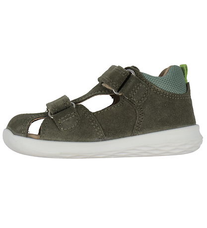 Superfit Sandalen - Bumblebee - Armygrün m. Fußball