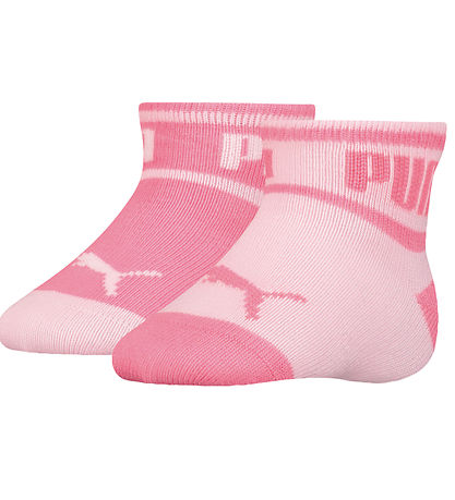 Puma Socks - 2-Pack - Wording - Pink