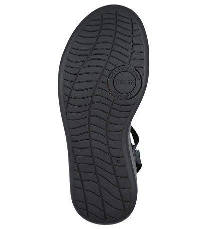 Woden Sandals - Line - Black