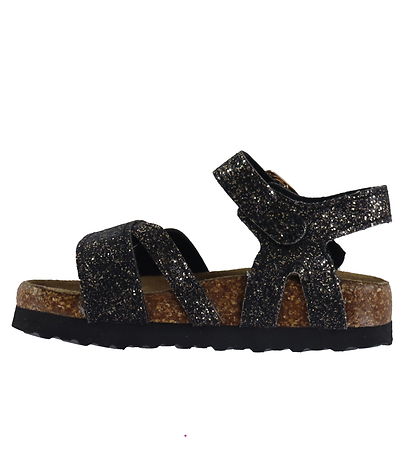 Namie It Sandals - NmfFiona - Black Glitter