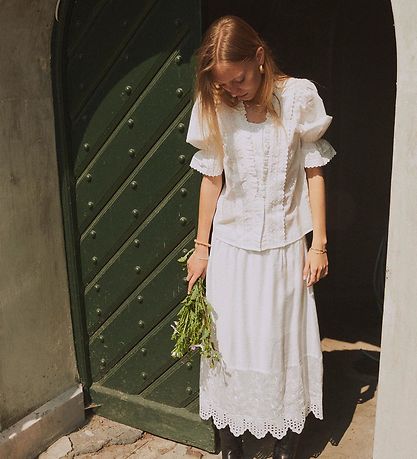 Designers Remix Skyrta - Velma Lace - Cream