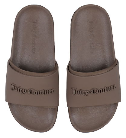 Juicy Couture Flip Flops - Breanna Embosse - Acorn