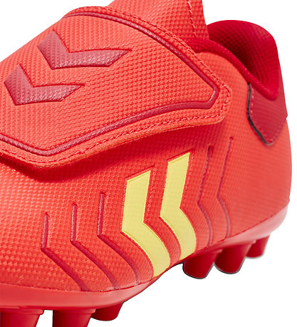 Hummel Football Boots Hattrick MG Jr Haute Red KW IE