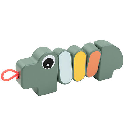 Done by Deer Activity Toy - Twist & Turn - Croco Green