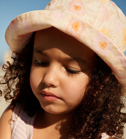 Wheat Solhatt - Chlo - Alabaster Flower Bobbles