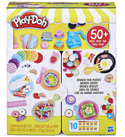 Play-Doh Leklera - 50 Delar - Brunch Time Playset