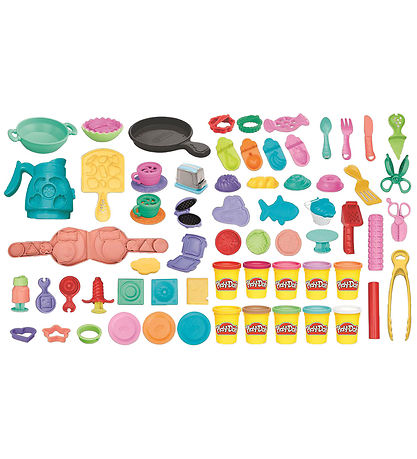 Play-Doh Leklera - 50 Delar - Brunch Time Playset