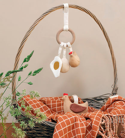 Fabelab Clip Toy - Chicken Duck Egg