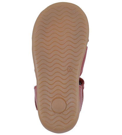 Pom Pom Sandals - Starters Drops Velcro - Dusty Red