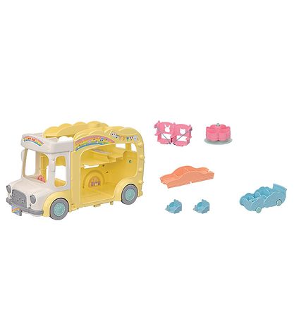 - Rainbow Fun Nursery Bus Sylvanian Families - 5744