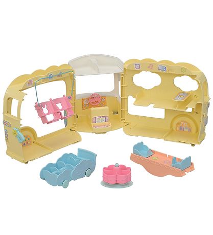 - Rainbow Fun Nursery Bus Sylvanian Families - 5744