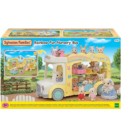 - Rainbow Fun Nursery Bus Sylvanian Families - 5744