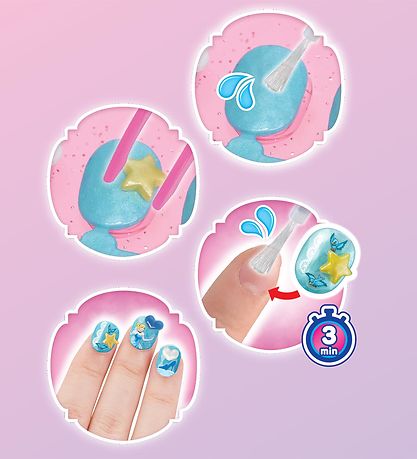 Aquabeads Perlenset - Nagelstudio - Disney Princess