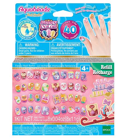 Aquabeads Perlenset - Nail Studio - Fancy Nail Refill