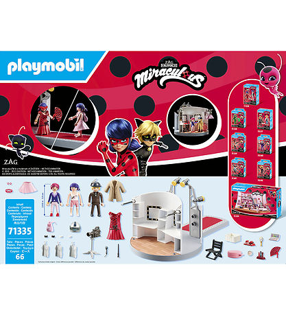 Playmobil Miraculous - Gabriels Modeshow - 71335 - 66 Teile