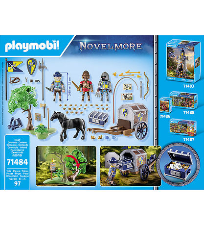 Playmobil Novelmore - Flutningarán - 71484 - 97 Partar