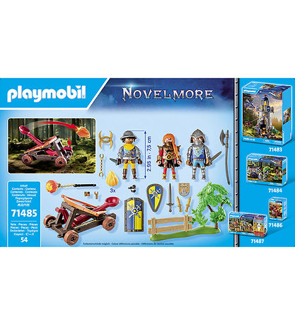 Playmobil Novelmore - Fyrirsát I Vegur... - 71485 - 54 Partar