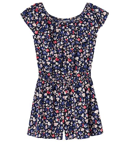 Name It Summer Romper - NkfVinaya - Noos - Dark Sapphire/Leo