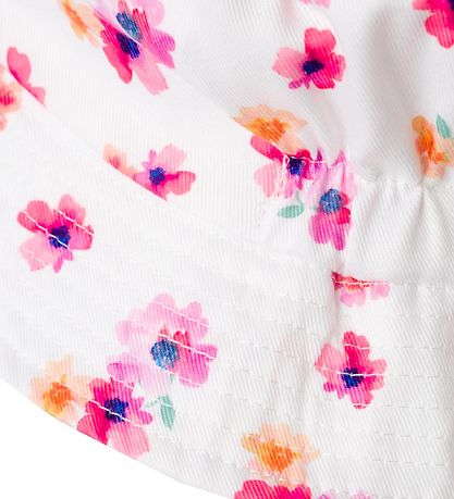Name It Bucket Hat - NmnOli - Jet Ström/Blommor