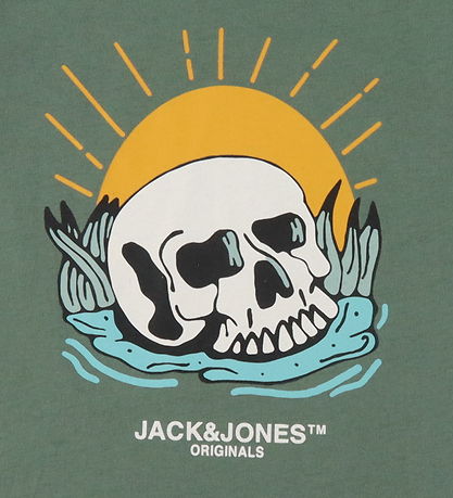 Jack & Jones T-Shirt - JorTampa - Lauwerkrans