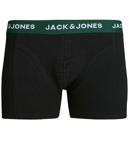 Jack & Jones Boxers - Noos - JacGab - 3-Pack - Dark Green/Bl