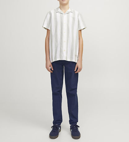 Jack & Jones Byxor - Noos - JpstKane - Marinblå Blazer